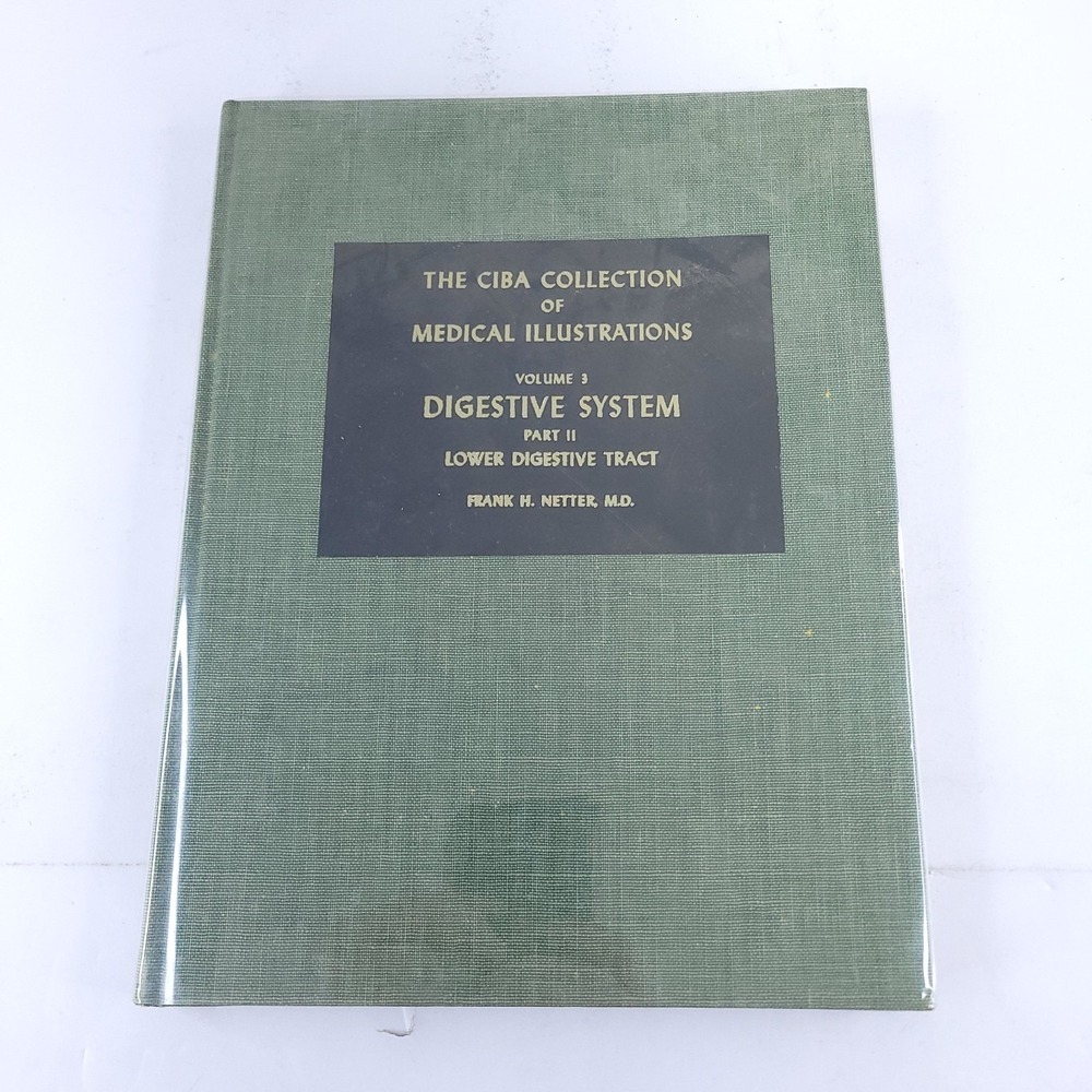 CIBA Collection Of Medical Illustrations Frank Netter Vol 3 Part 2 Digestive Sys